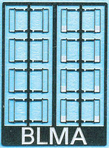 Locomotive Wind Deflectors; 8 Pair