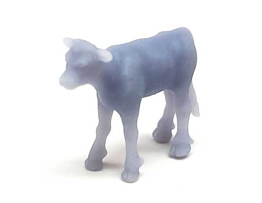 Calves -- Unpainted 3D Printed Figures pkg(5)