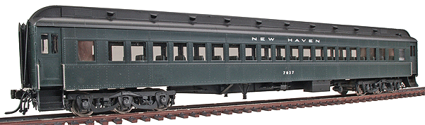 Single Window Coach - Assembled -- New Haven #1 (green)