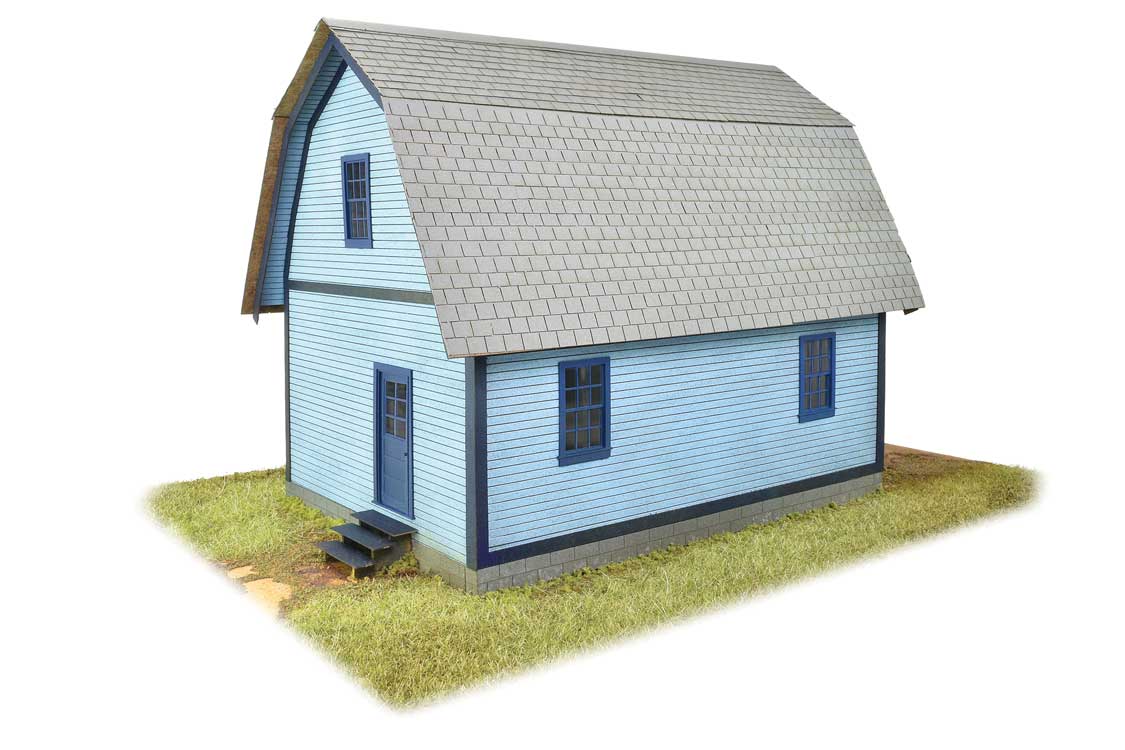 Tucson House -- Laser-Cut Wood Kit-3
