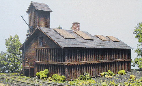 Laser Art Structure Kits - Trackside Structures -- Sandhouse