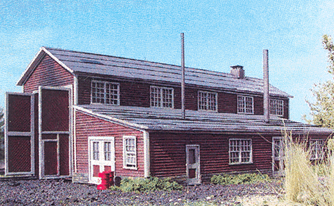 1-Stall Engine House - Laser Art -- Kit
