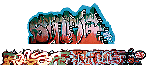 Modern "Tagger" Graffiti Decals -- Set #21 Paydirt