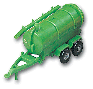 Construction Equipment - Trailers - Water Tank -- Green