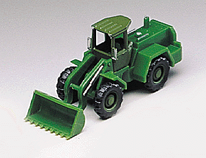 Construction Equipment - Wheel Loader -- Olive Drab