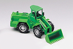Construction Equipment - Skip Loader -- Two-Tone Green