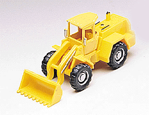Construction Equipment - Wheel Loader -- Yellow