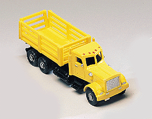 47505 -- Yellow Conventional Cab & Stakebeds