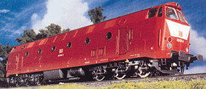Diesel BR 219 Powered -- DB (red)