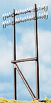 Twin Telephone Poles