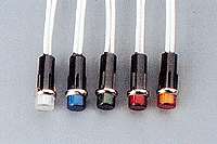 Push-In Panel Lights -- Amber