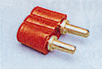 Plug 2-Pole -- 1/3" Centers