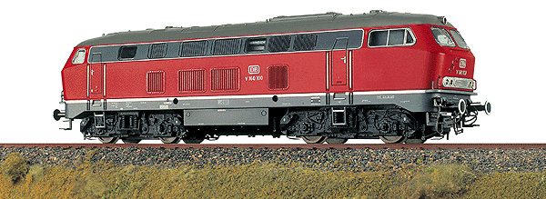 Diesel BR V 160, Era III -- German Federal Railways (DB) - DC