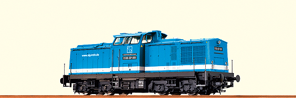 Class V 100 Diesel - Standard DC -- Spitzke Logistik #V 100-SP-001 (Era V, blue, white)