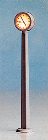 Illuminated Clock -- Station Platform