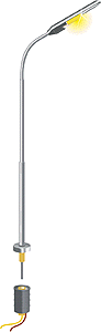 Pin Socket System Lights -- Elliptical Lamp