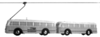 Trolley bus powered
