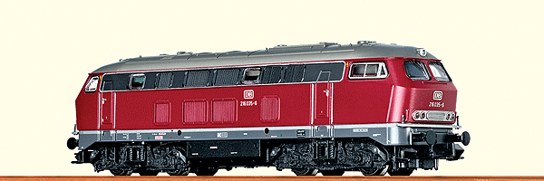 Class BR 216 Diesel - Standard DC -- German Federal Railway DB #216 035-6 (Era IV, red, gray)