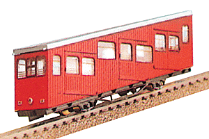 Funicular Railway Set Red Cars