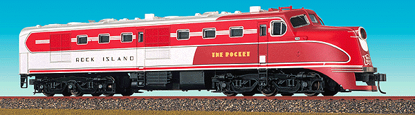 Alco DL-109 - AC Powered Digital Premium -- Rock Island "The Rock" #623 (red, white)