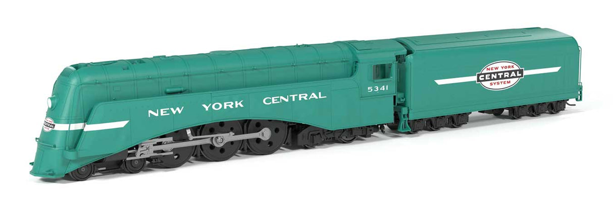 Streamlined 4-6-4 Hudson, Disc Drivers - Sound, DCC & Smoke - Paragon4(TM) -- New York Central #5371 (Fantasy Scheme, Century/Jade Green, white)