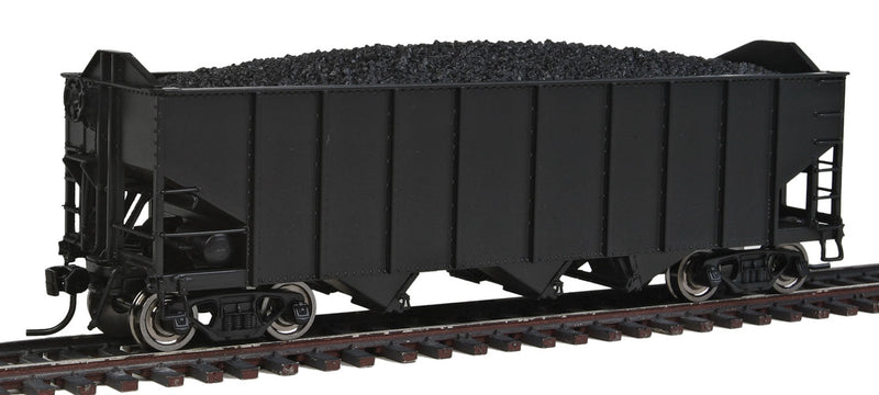 Class H2a 3-Bay Hopper 6-Pack - Ready to Run -- Painted, Unlettered (black)