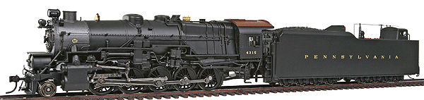 Paragon2(TM) Series Steam Ilsa 2-10-0 210F82A Tender Powered Sound/DC/DCC -- Pennsylvania #4315 Modern Headlight