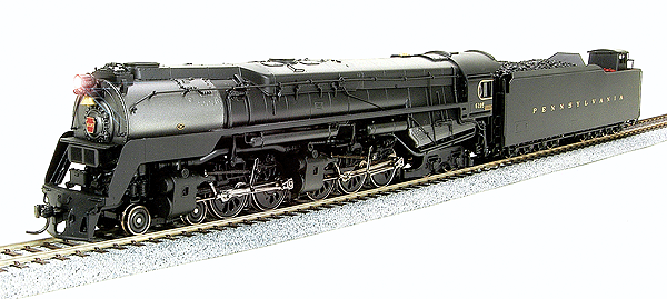 Paragon2(TM) Series Steam Q2 4-4-6-4 w/18,000 Gal Tender, Powered w/Sound -- Pennsylvania #6131 (As Built Prototype Version)