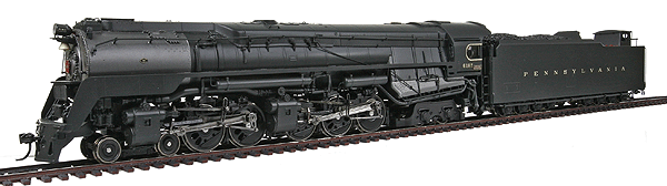 Paragon2(TM) Series Steam Q2 4-4-6-4 w/18,000 Gal Tender, Powered w/Sound -- Pennsylvania #6187 (Production Version)