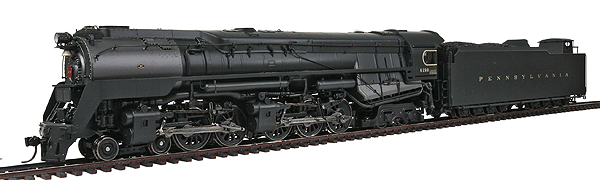 Paragon2(TM) Series Steam Q2 4-4-6-4 w/18,000 Gal Tender, Powered w/Sound -- Pennsylvania #6198 (Production Version)