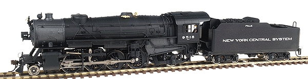 Powerhouse Classics(TM) Steam USRA Heavy 2-8-2 Powered w/Sound & DCC -- New York Central/Pittsburgh & Lake Erie H-9D #9518