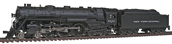 New York Central J1e Hudson 4-6-4 w/Sound & DCC -- New York Central #5331 (Block Lettering)