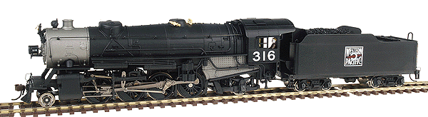 Powerhouse Classics(TM) Steam USRA Heavy 2-8-2 Powered w/Sound & DCC -- Western Pacific MK-60 #316