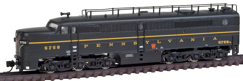 Alco PA1 w/Sound & DCC - Paragon2(TM) -- Pennsylvania Railroad #5758 (Single Stripe, Brunswick Green, yellow)