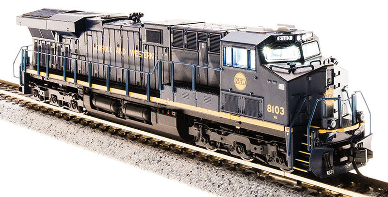 GE ES44AC w/Sound & DCC - Paragon3 -- Norfolk Southern #8103 ( Norfolk & Western Heritage Scheme, blue)