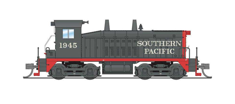 EMD NW2 - Sound and DCC - Paragon4(TM) -- Southern Pacific #1945 (gray, red)