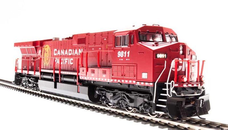 GE AC6000 w/Sound, DCC & Smoke - Paragon2(TM) -- Canadian Pacific #9810 (red, black, white, Golden Beaver Logo)