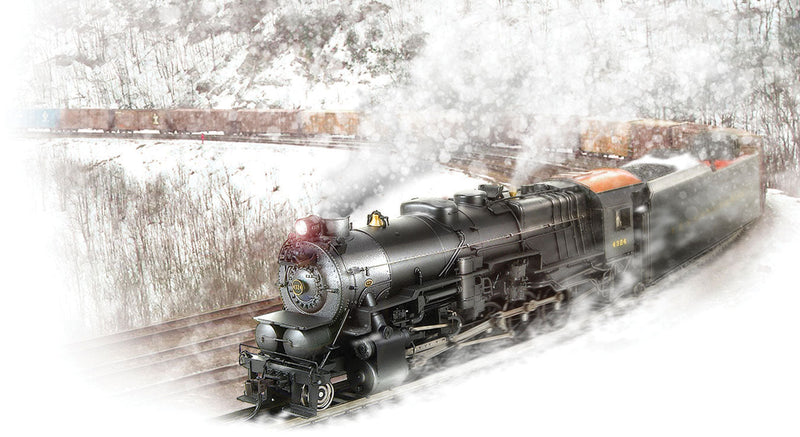 Class I1sa 2-10-0, 210F82A Tender w/Sound, DCC & Smoke - Paragon3(TM) -- Pennsylvania Railroad #4414 (black, graphite, Tuscan, Modern Headlight)
