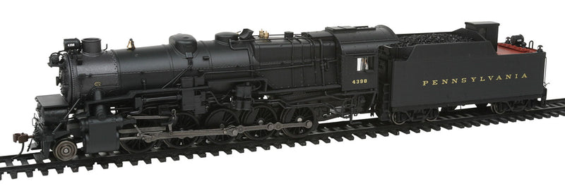 Class I1sa 2-10-0, 210F82A Tender w/Sound, DCC & Smoke - Paragon3(TM) -- Pennsylvania Railroad #4499 (black, graphite, Tuscan; Modern Headlight)