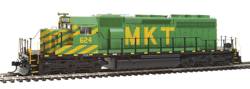 EMD SD40-2 Low-Nose w/Sound & DCC - Paragon3(TM) -- Missouri-Kansas-Texas #624 (green, yellow)