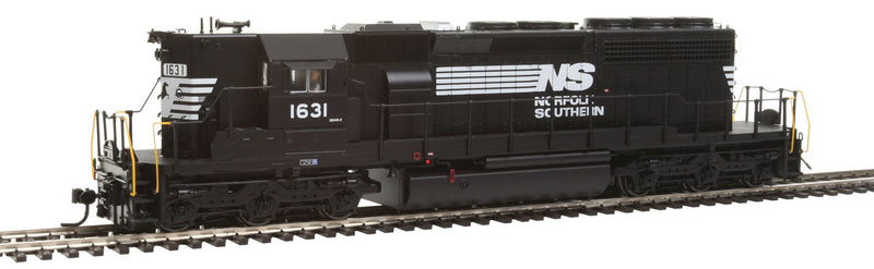 EMD SD40-2 High-Nose w/Sound & DCC - Paragon3(TM) -- Norfolk Southern #1631 (black, white; black Sill Stripe)