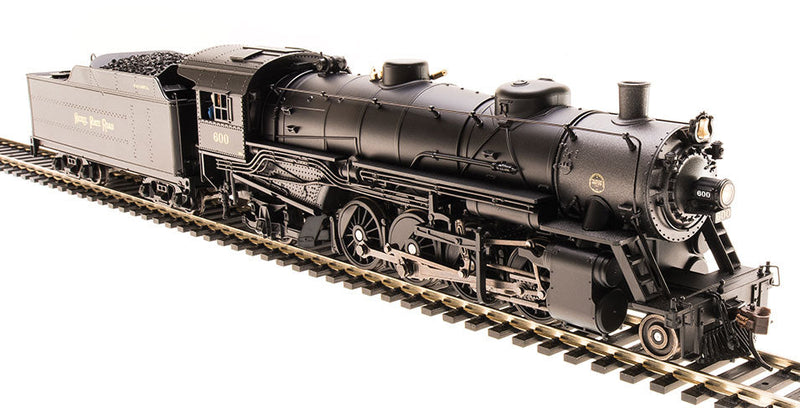 USRA 2-8-2 Light Mikado w/Sound & DCC - Paragon3 -- Nickel Plate Road #600 (black, graphite)