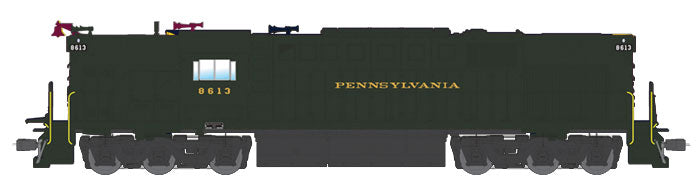 Alco RSD15 High Nose w/Sound & DCC - Paragon3(TM) -- Pennsylvania Railroad #8613 (Brunswick Green)