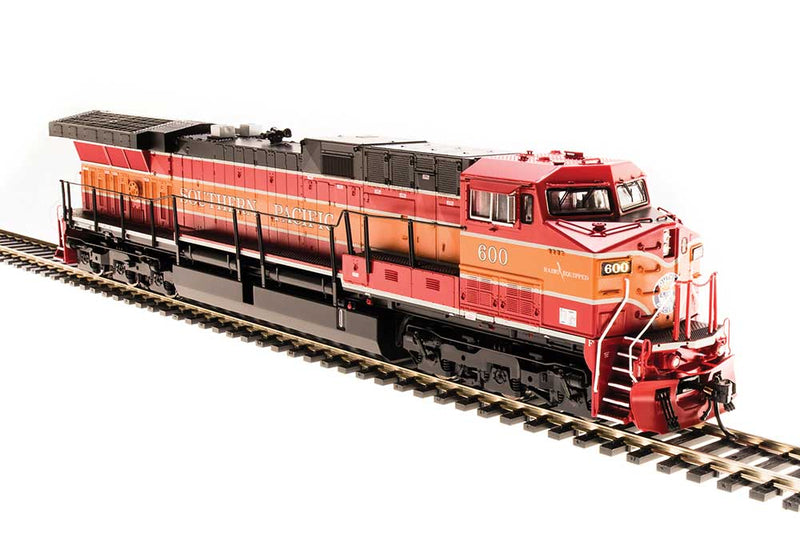 GE AC6000 - Sound, DCC and Smoke - Paragon3 -- Southern Pacific 600 (Daylight, red, orange, black, Fantasy Scheme)