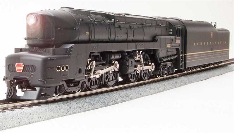 Class T1 4-4-4-4 Duplex As-Delivered with Sound and DCC - Paragon6 -- Pennsylvania Railroad #5538 (black, gold, red)