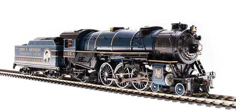 USRA 4-6-2 Heavy Pacific - Sound & DCC - Paragon3 -- John F. Kennedy #35 (Presidential Series; blue, black)