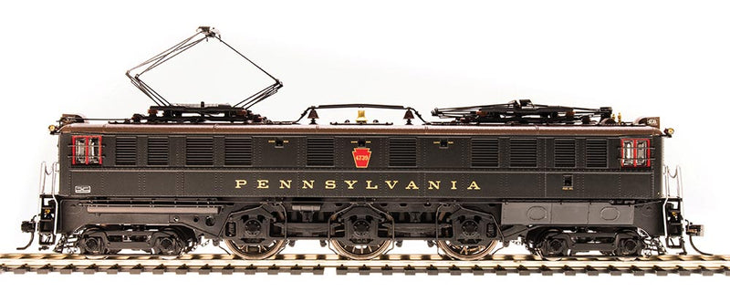 Class P5a Boxcab Electric 1930s Passenger Type, Sound and DCC - Paragon3 -- Pennsylvania Railroad #4733 (Brunswick Green, brown-gold)