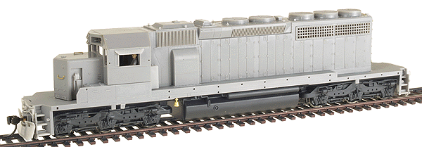 Paragon(TM) Series Diesel EMD SD40-2 - Powered - w/Dynamic Brake -- Unpainted
