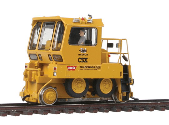 Trackmobile(TM) Industrial Switcher - DCC Equipped -- CSX (yellow)