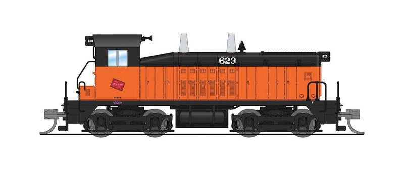EMD SW7 - Sound and DCC - Paragon4(TM) -- Milwaukee Road #692A (TR2A #, orange, black, TMR Logo)